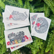 AxMon 《黑虎大將軍》系列明信片