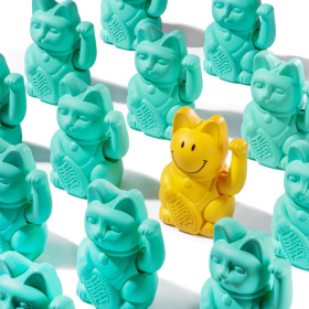 德國 Donkey x SMILEY 聯名款（微笑招財貓特別版）