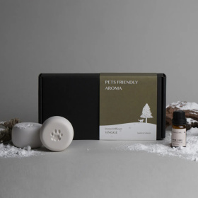 HANSCHIU《踏雪芳蹤》陶泥擴香石禮盒