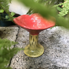 《不拔毛時代》花皿