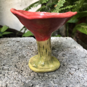 《不拔毛時代》花皿