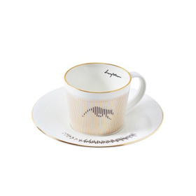 韓國 Luycho 動態鏡面倒影杯（跳躍的貓）