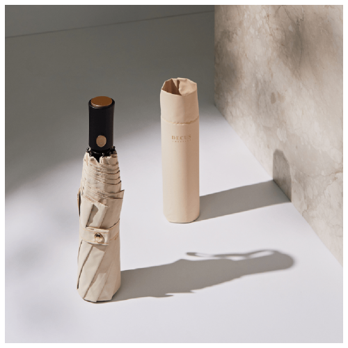 DECUS 雨傘 奶茶色