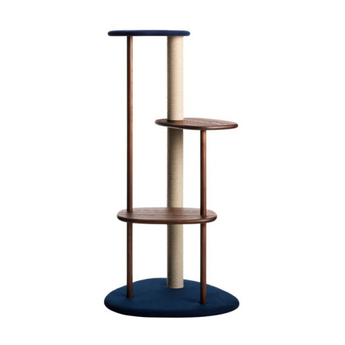 KARIMOKU CAT TREE 貓跳台 藍色＋摩卡棕