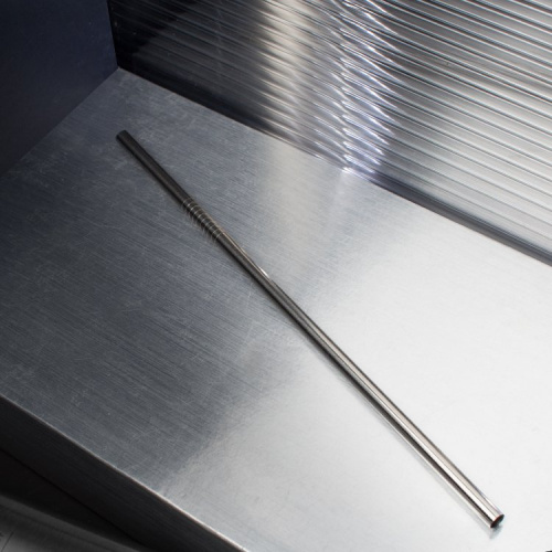 BLACHOICE - 銀白色不鏽鋼吸管（附羊毛刷）