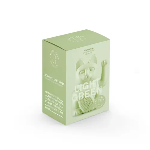 Donkey淡綠色幸運招財貓經典版