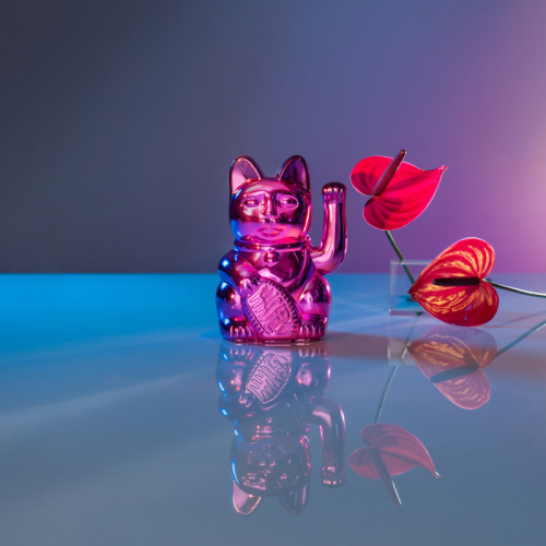 Donkey 電鍍粉幸運招財貓