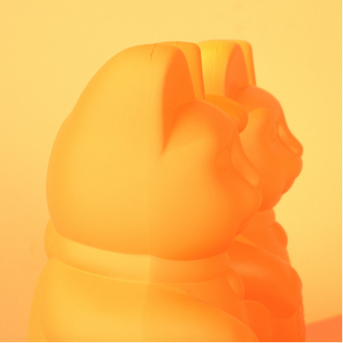 Donkey 招財貓 桃橘色(2024新色)