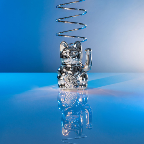 Donkey電鍍銀幸運招財貓