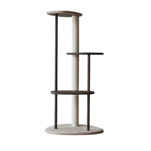 KARIMOKU CAT TREE 貓跳台 米灰＋煙燻橡木