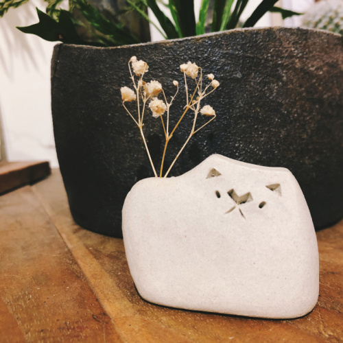 有貓氏陶 - 臺灣招財貓陶偶（擴香石）