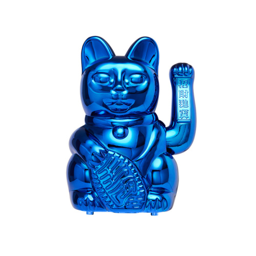 Jumbo Lucky Cats 特大號幸運繽紛招財貓 寶藍色