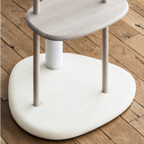 KARIMOKU CAT TREE 貓跳台 栗木染白色