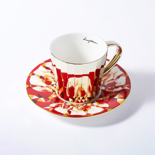 韓國Luycho動物鏡面倒影杯 大象