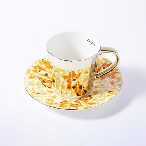 韓國Luycho動物鏡面倒影杯 長頸鹿