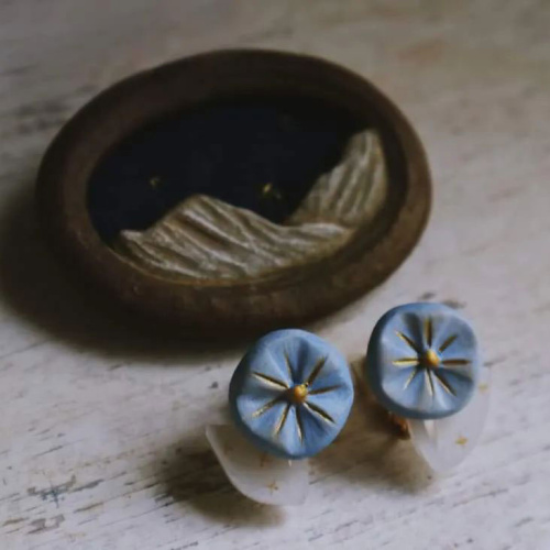 芸森 - 月光花耳環