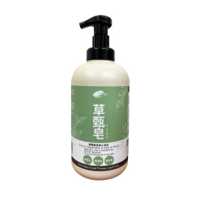 《草甄皂》冷製液態皂 1000ml 附按壓頭