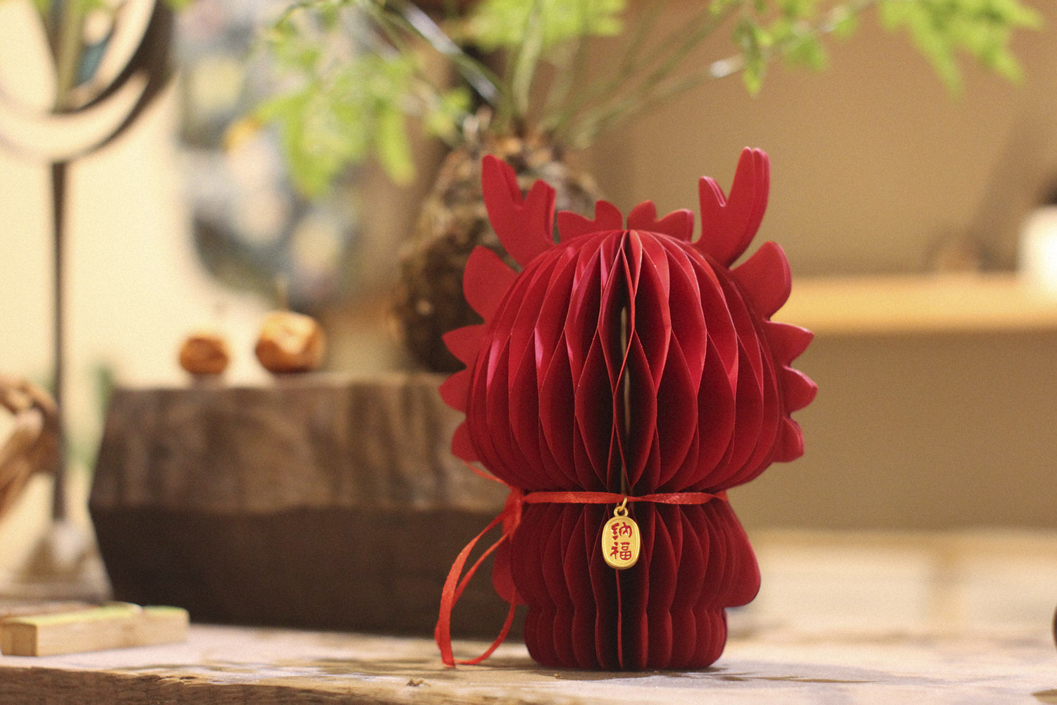 竹報火鶴龍紅禮