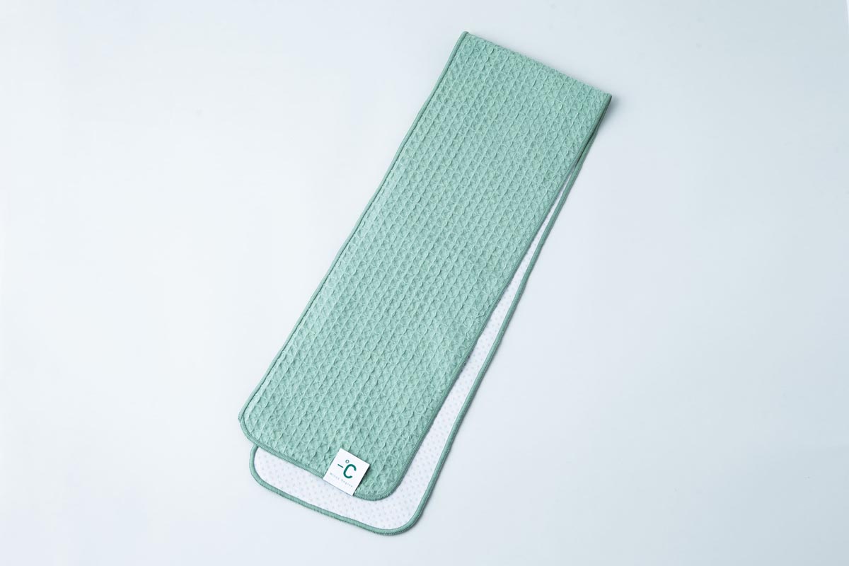 《日本今治》鬆餅布降溫涼感運動毛巾