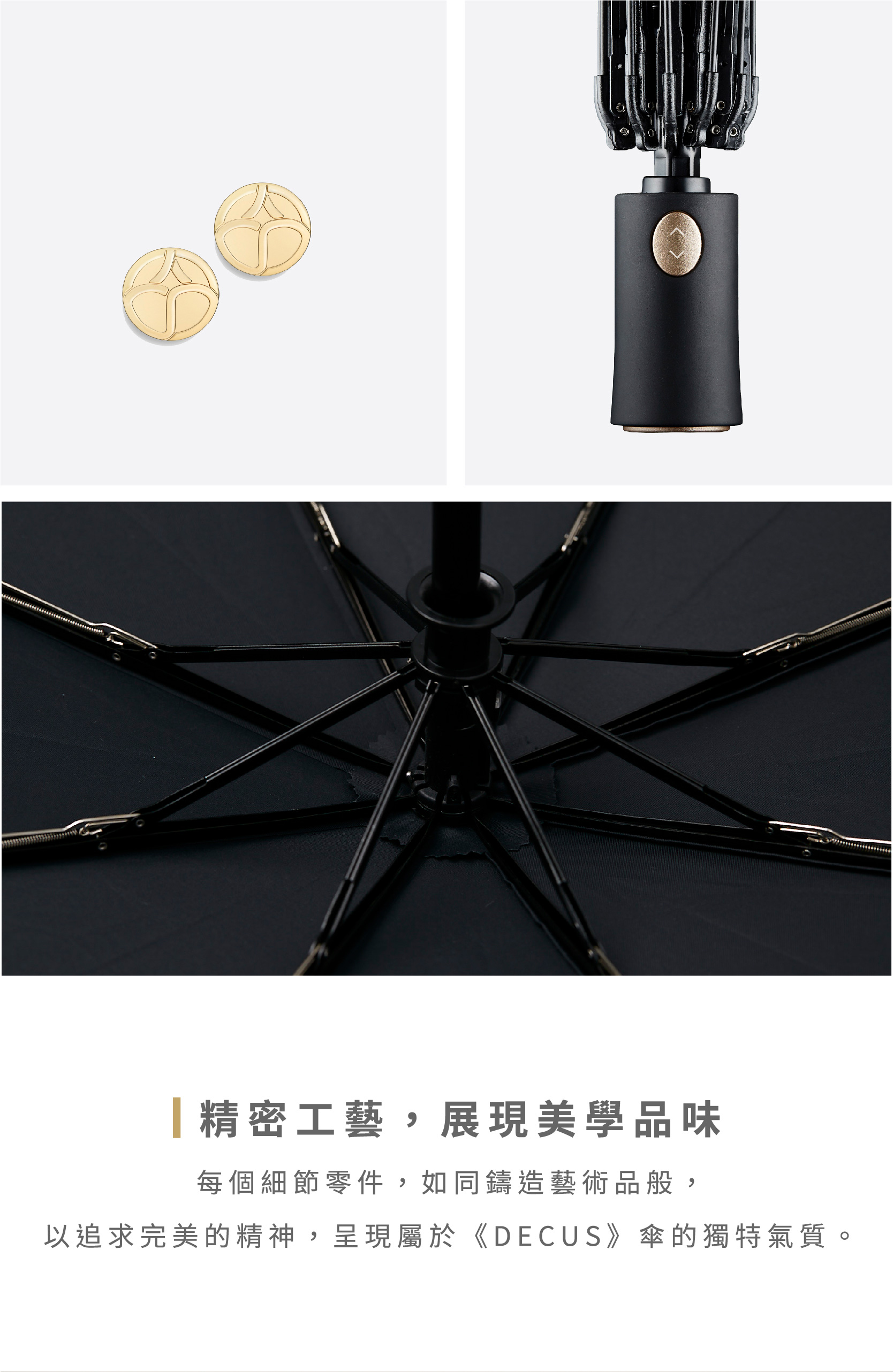 DECUS POCKET AUTO 時尚仕幔自動折傘