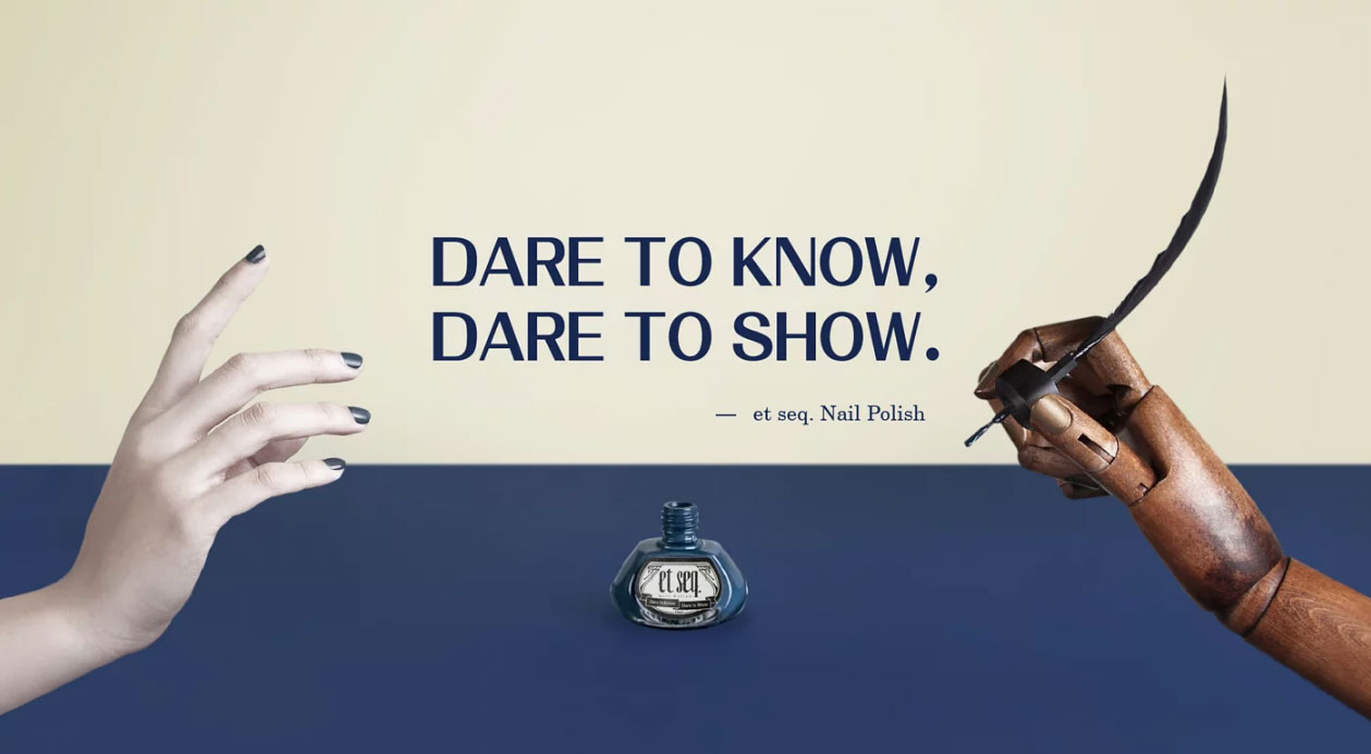 et seq. 羽毛筆指甲油