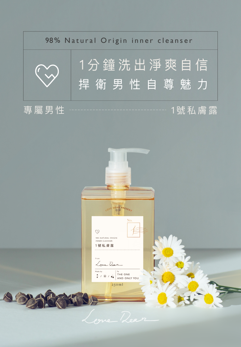 Love Dear 男性私膚露 私密處清潔