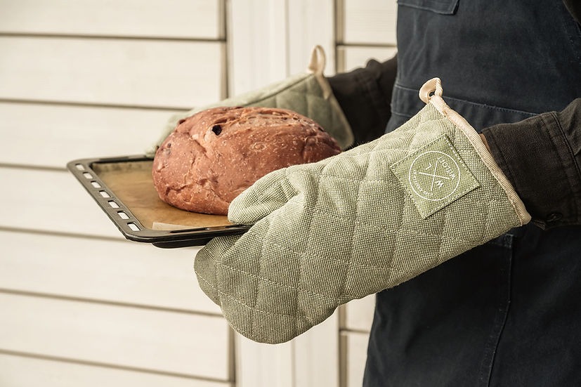 荷蘭 COMBEKK - WITLOFT 環保回收棉質隔熱手套